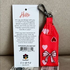 NWT Lug Love Oversized Puller with Clasp in Candy Hearts